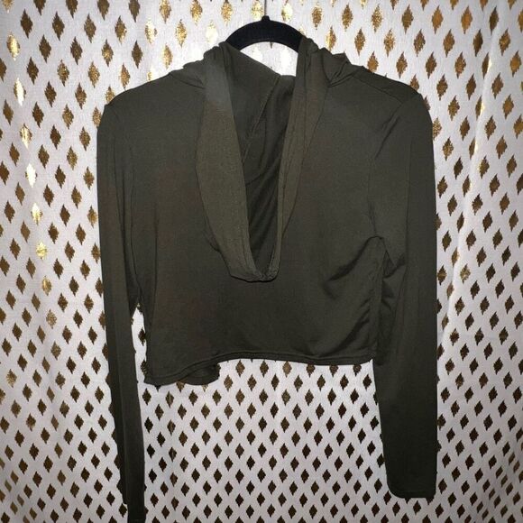 Green Athletic Zip up hoodie black bundle set size S - Picture 5 of 7